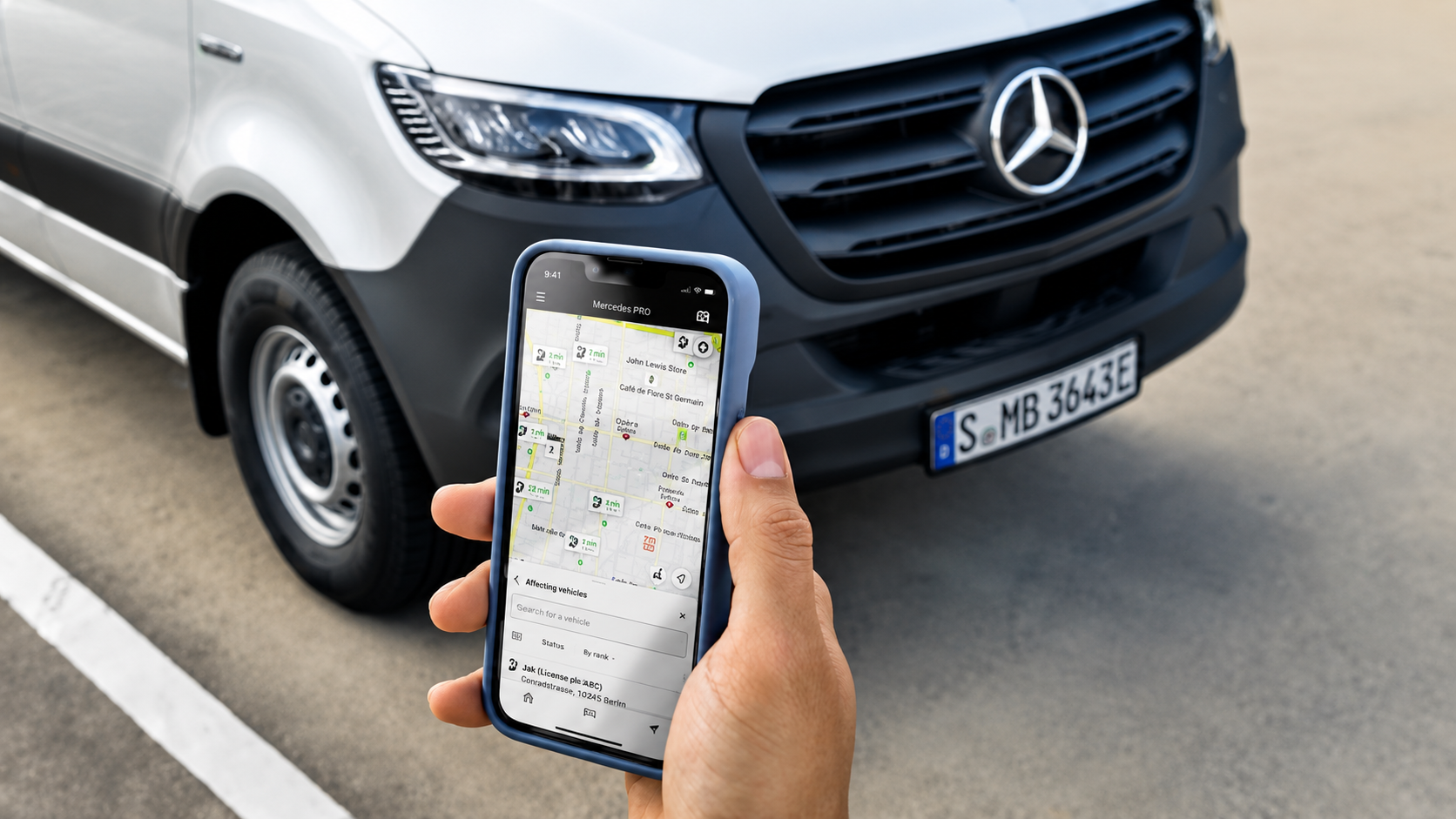 Ontdek de digitale wereld van Mercedes me