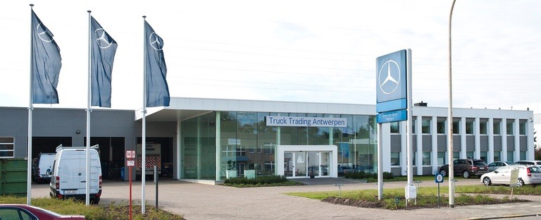 Showroom image Truck Trading Antwerpen